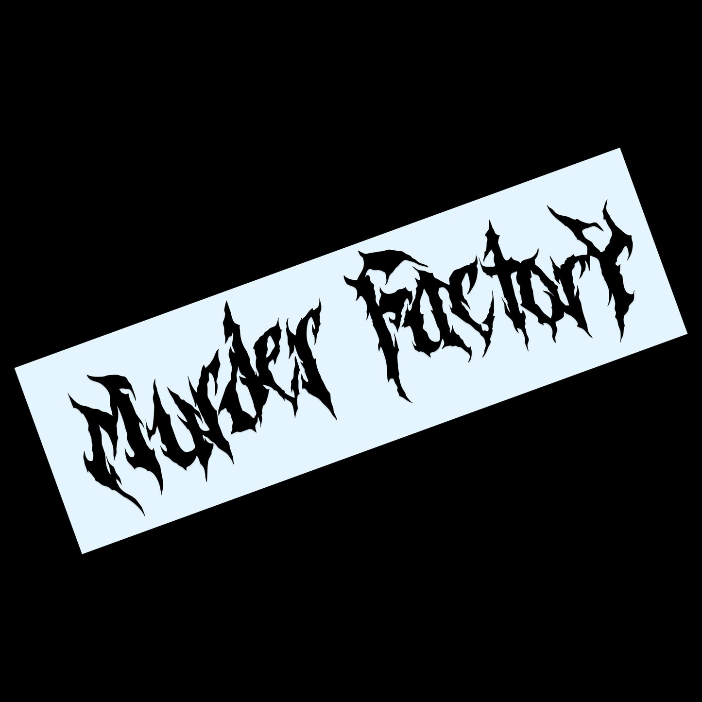 Murder Factory 8" Decal