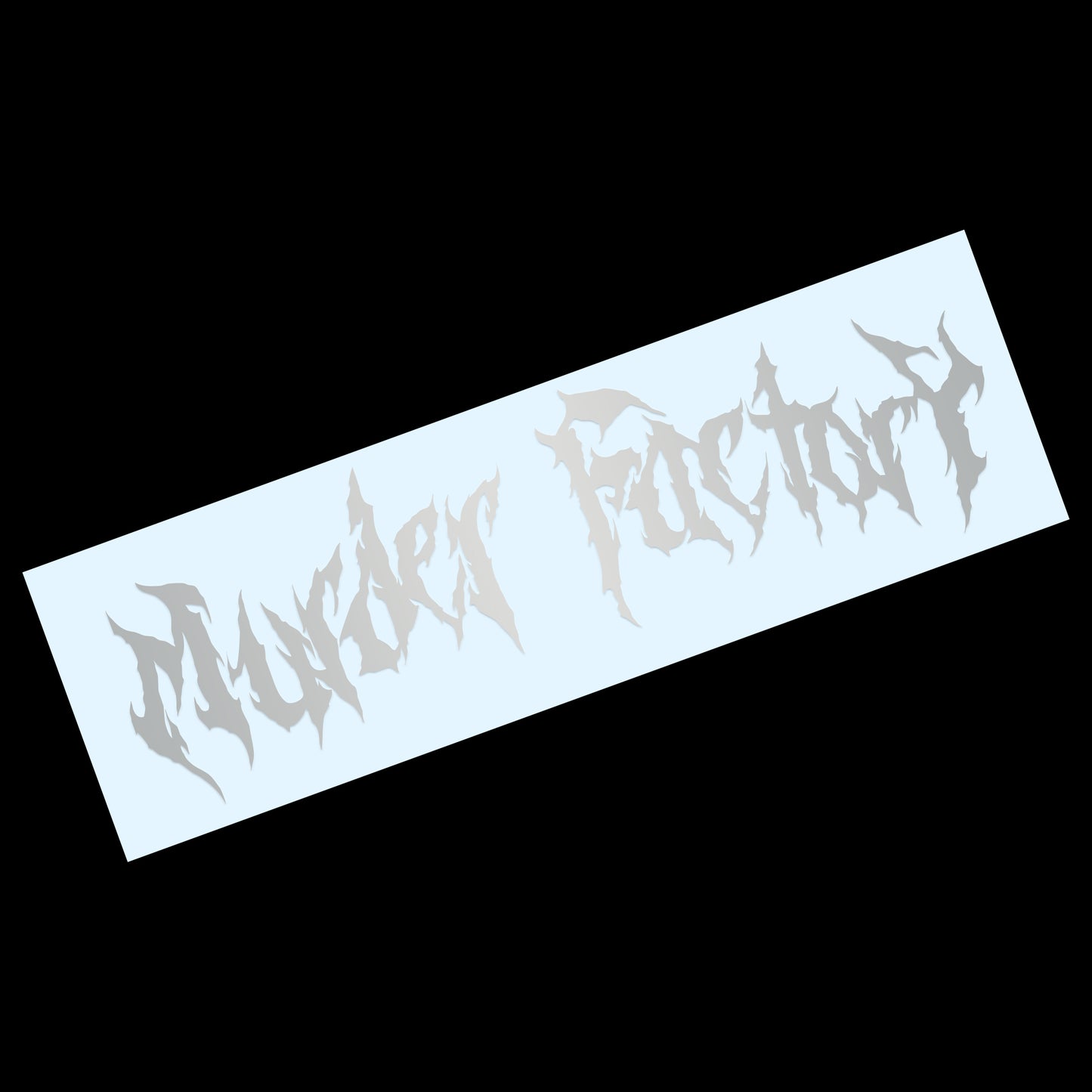 Murder Factory 8" Decal