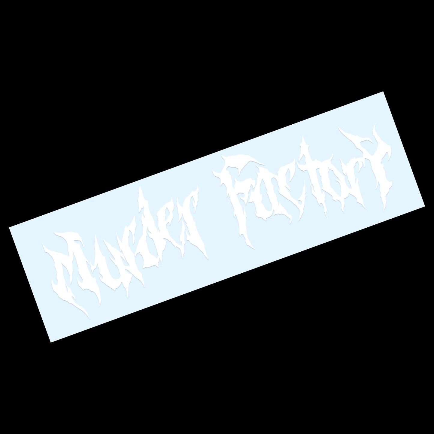Murder Factory 8" Decal